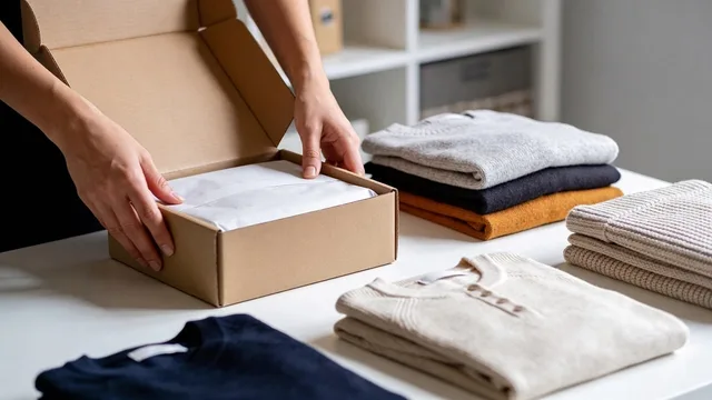 packaging, clothing, folding, box, hands, at home, e-commerce, shipping service, ready to ship, fashion, personal touch, home office, casual wear, office style, premium materials, customer care, tidying up, inventory, clothing delivery. What the ASA CAP Code means for UK ecommerce product images?