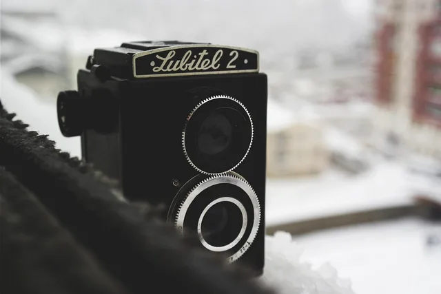 lubitel, camera, lens, photography, russia, product, gray camera. Budget breakdown for the product photography 2027 trends English ecommerce teams should plan and pay for
